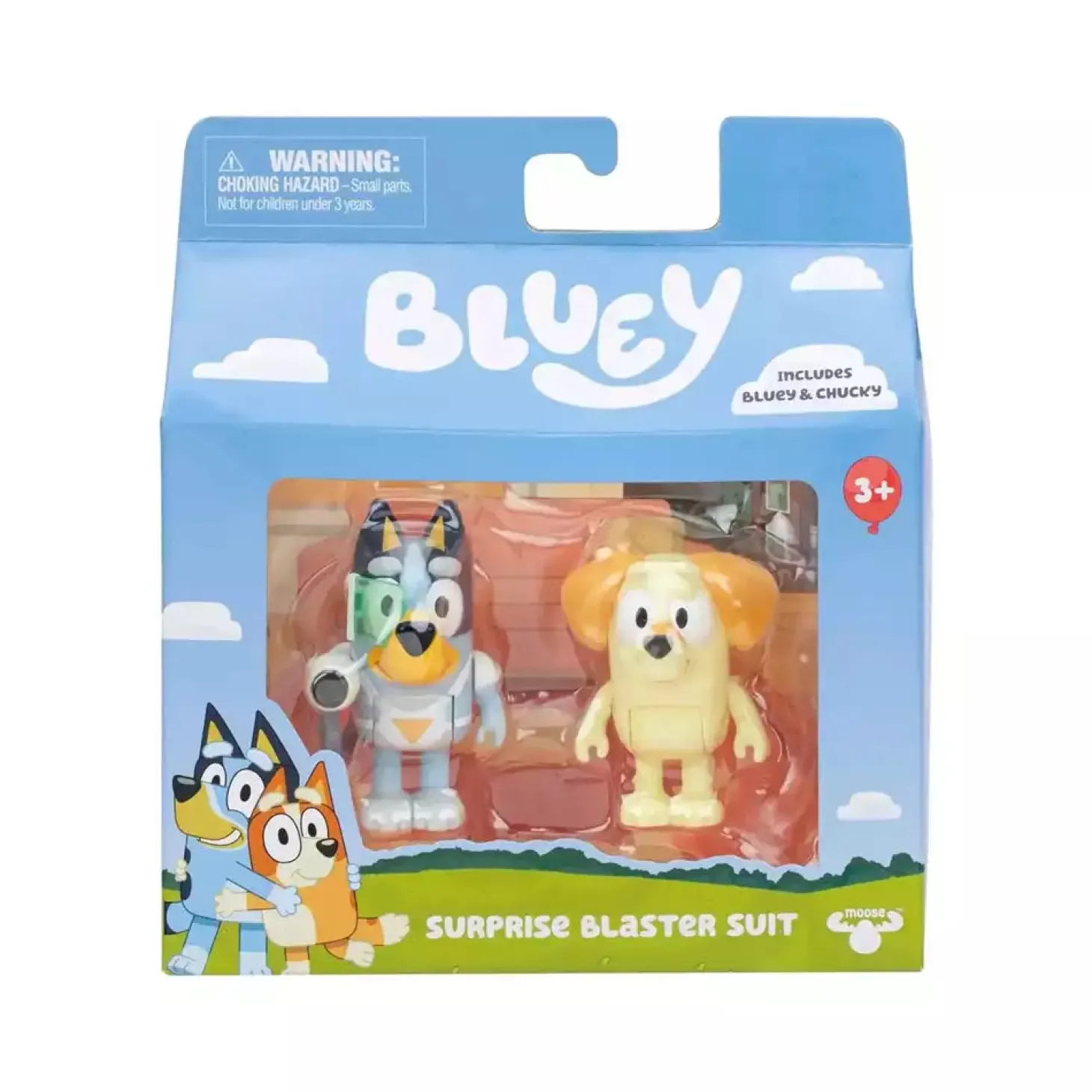 Bluey Surprise Blaster – Pack 2 Figuras Sorpresa