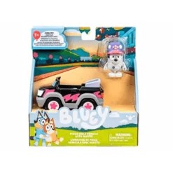 Bluey Vehículo Básico + Figura Articulada