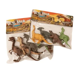 Bolsa con 4 dinosaurios surtidos