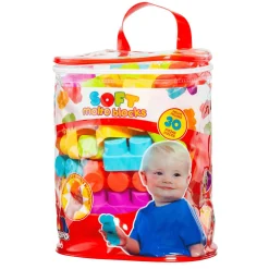 Bolsa de Bloques Blandos de Juguete Molto