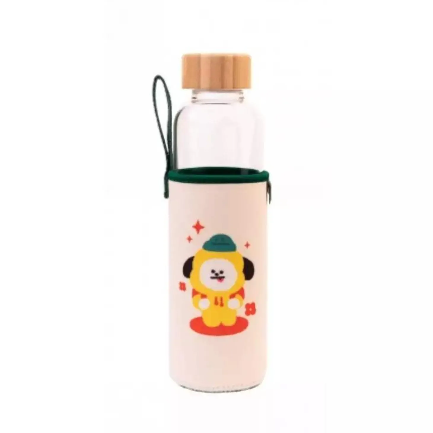 Botella de Cristal BT21 Chimmy 500ml