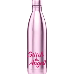 Botella Isotérmica Stitch & Angel - 500 ml de Acero Inoxidable