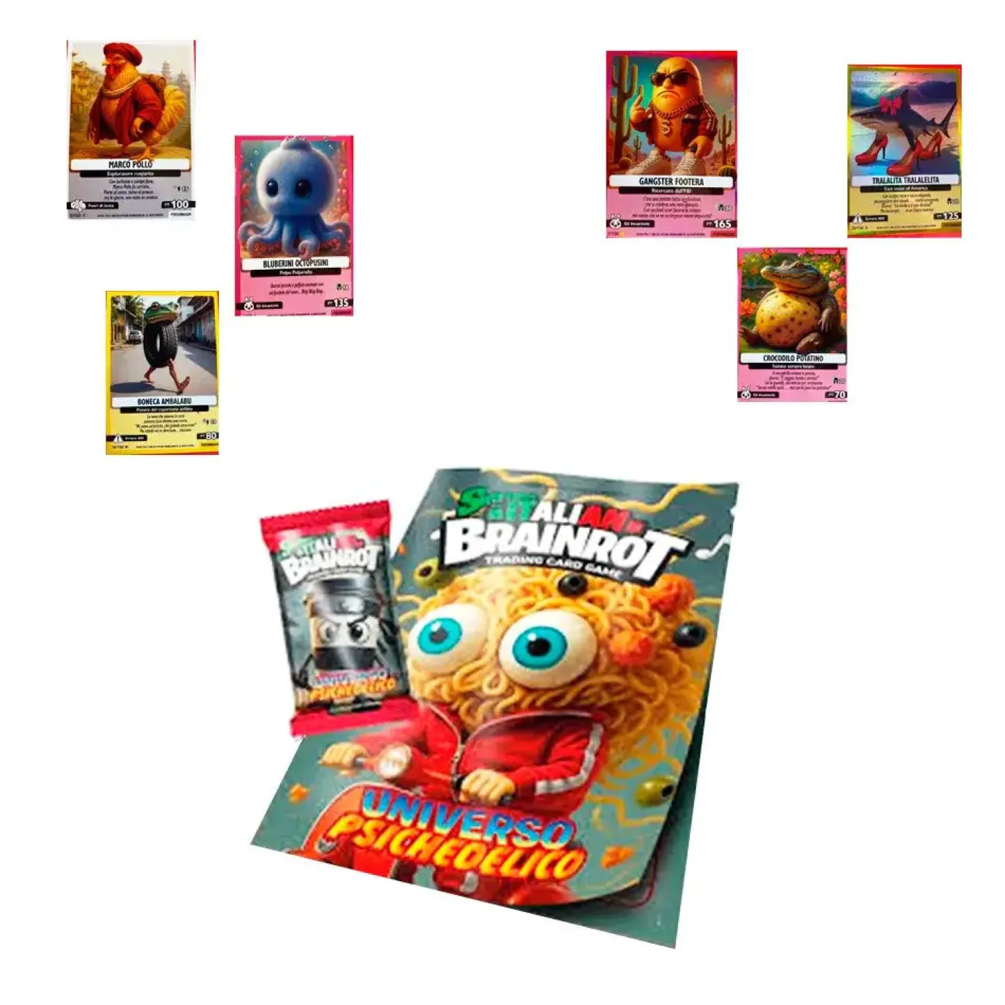Brainrot - Álbum coleccionador + 1 sobre de cartas