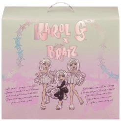 Bratz x Karol G Collector Doll con 3 looks y accesorios