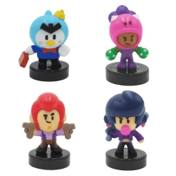 Brawl Stars Pack de 4 Figuras en Blister Modelos Diferentes