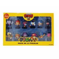 Brawl Stars Pack Deluxe de 12 Figuras Colección Diferentes Modelos