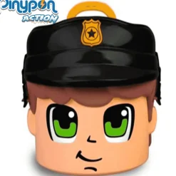 Cabeza Contenedor de Policía y Monstruos – Pinypon Action