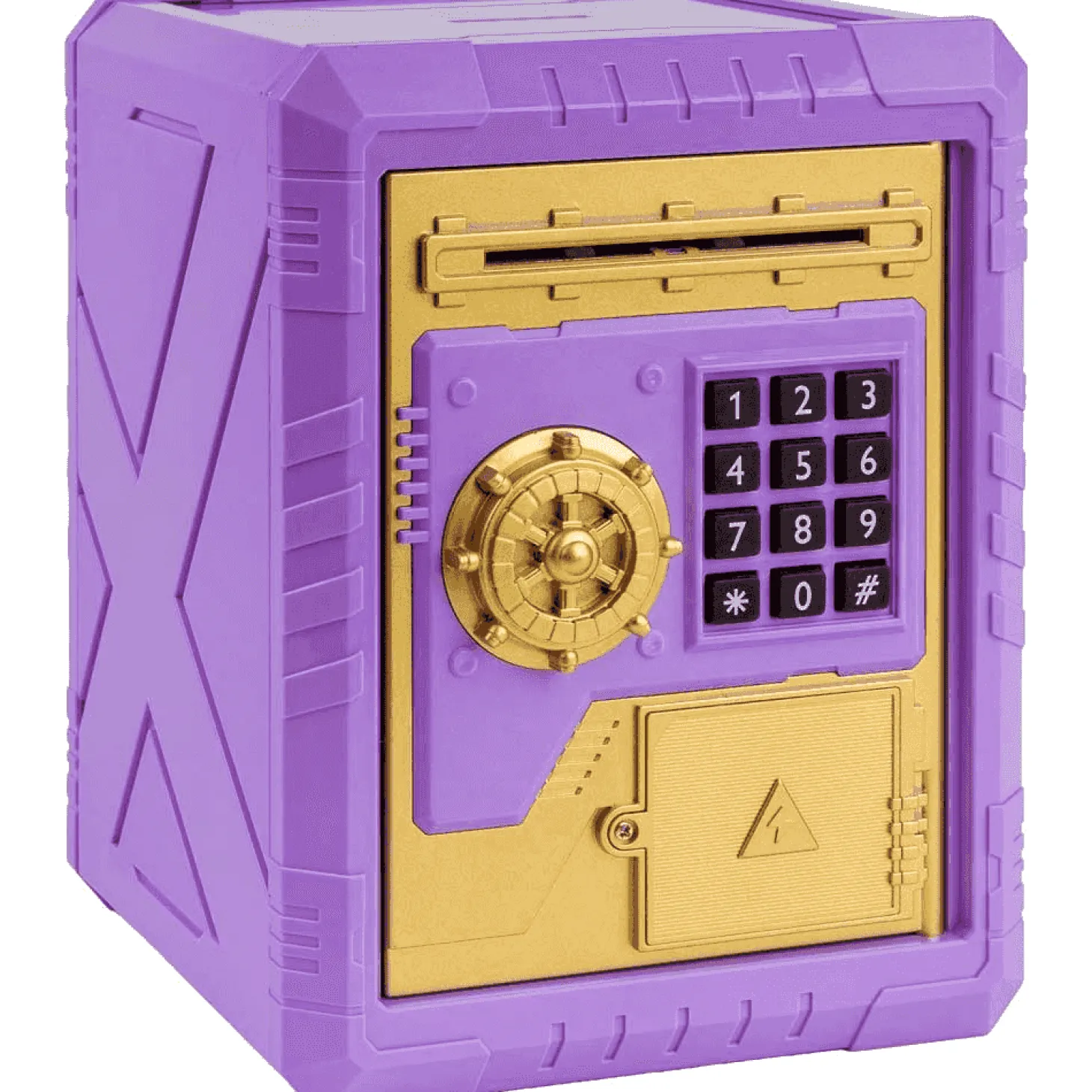 Caja fuerte Digital Planet con bloqueo, sonido y succión de billetes (3+)