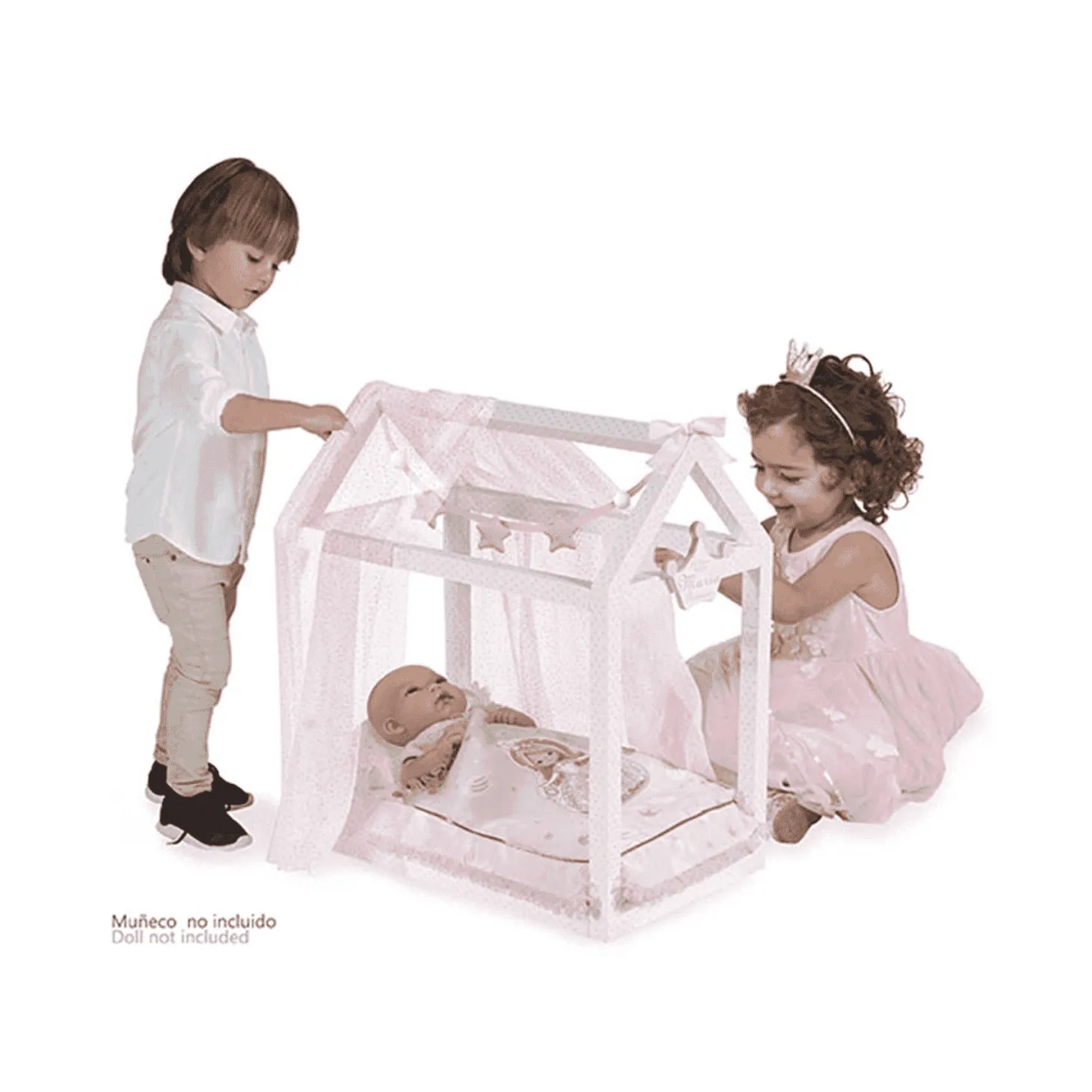 Cama Madera Con Forma De Casita María