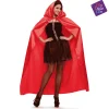 Capa color rojo para disfraz