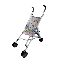 Carrito para muñecos PEQUEBEBE plegable