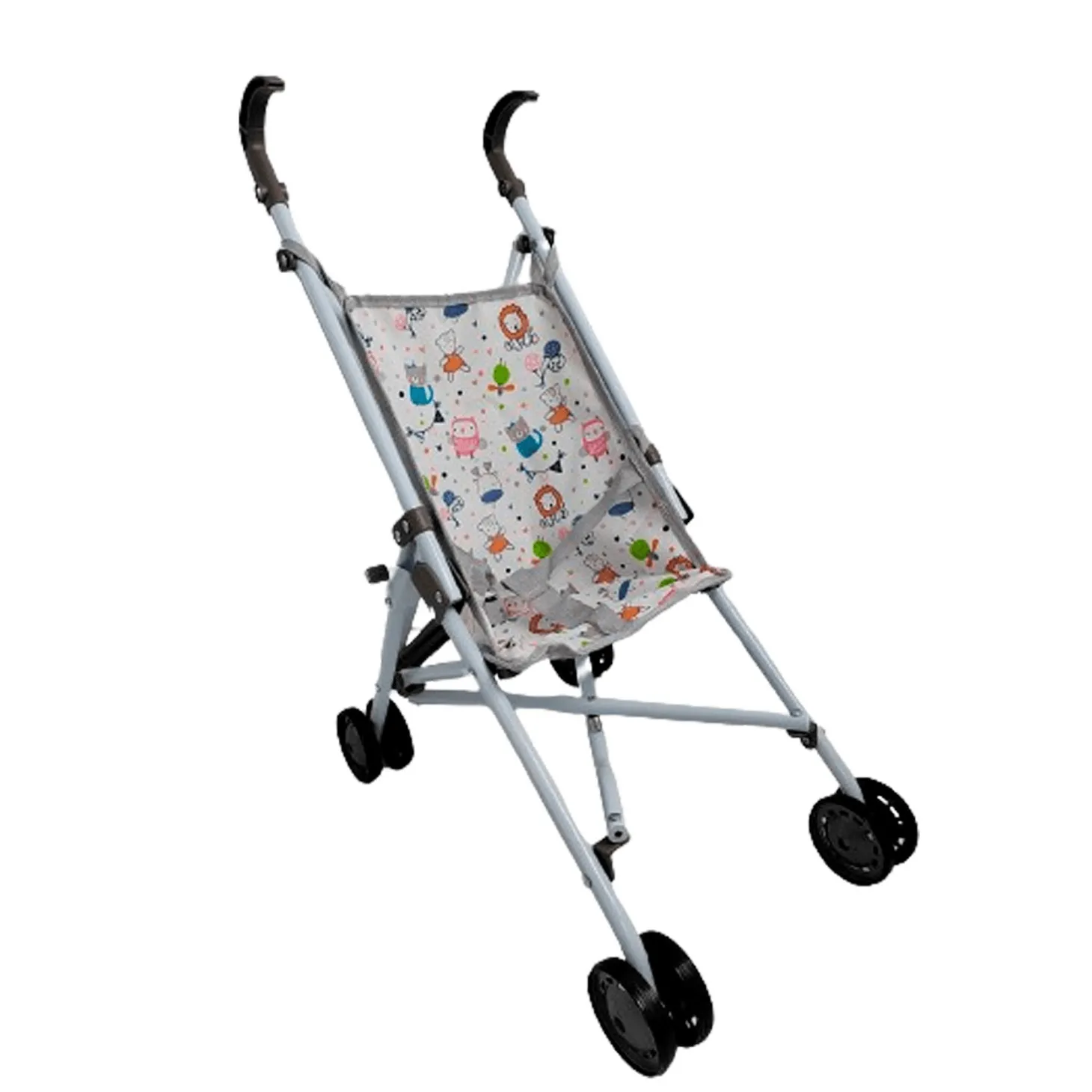 Carrito para muñecos PEQUEBEBE plegable
