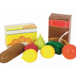 Carrito Supermercado con Alimentos