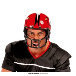 Casco Futbol Americano Rojo