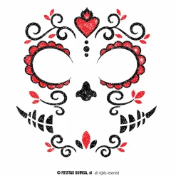 Catrina Glitter Face 20x20 cm