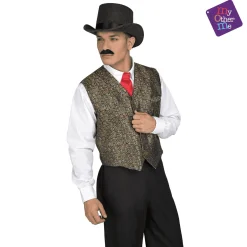 Chaleco Pistolero para disfraz talla ML