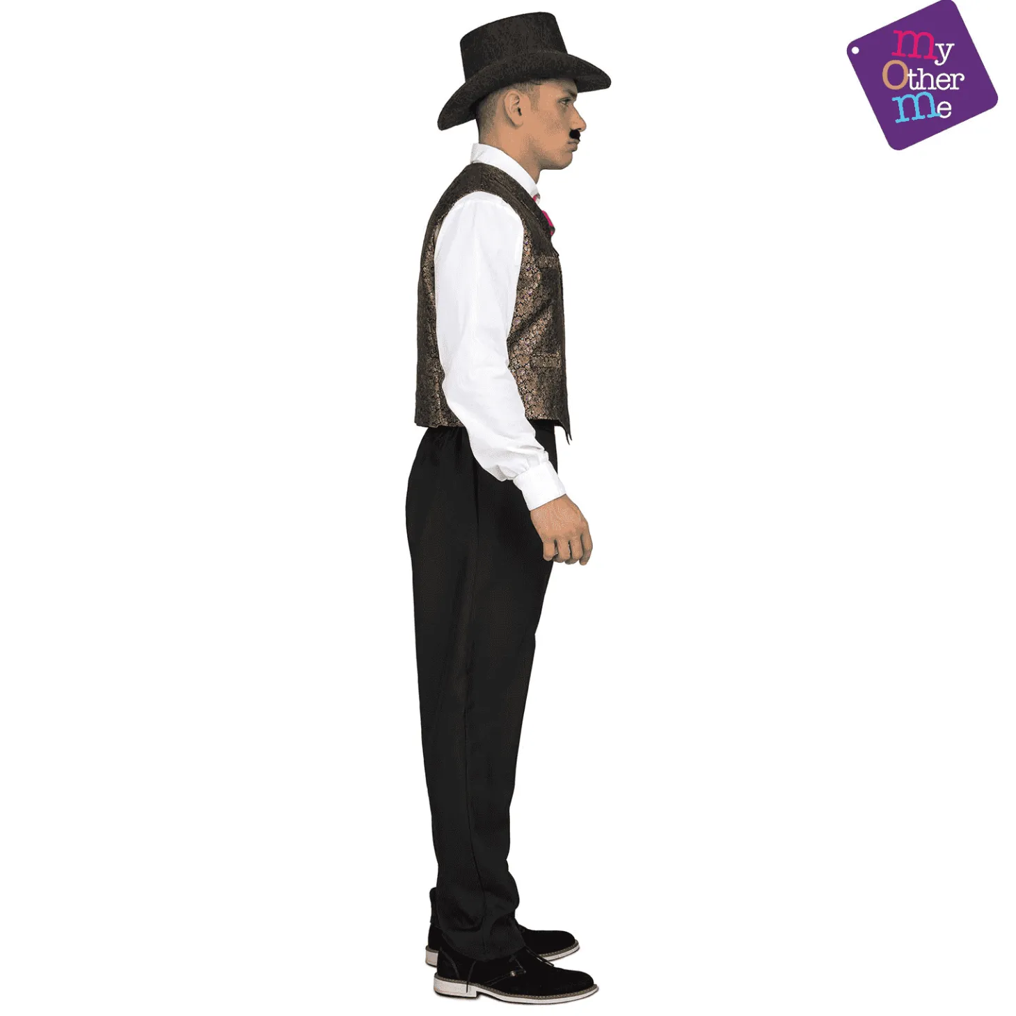 Chaleco Pistolero para disfraz talla ML