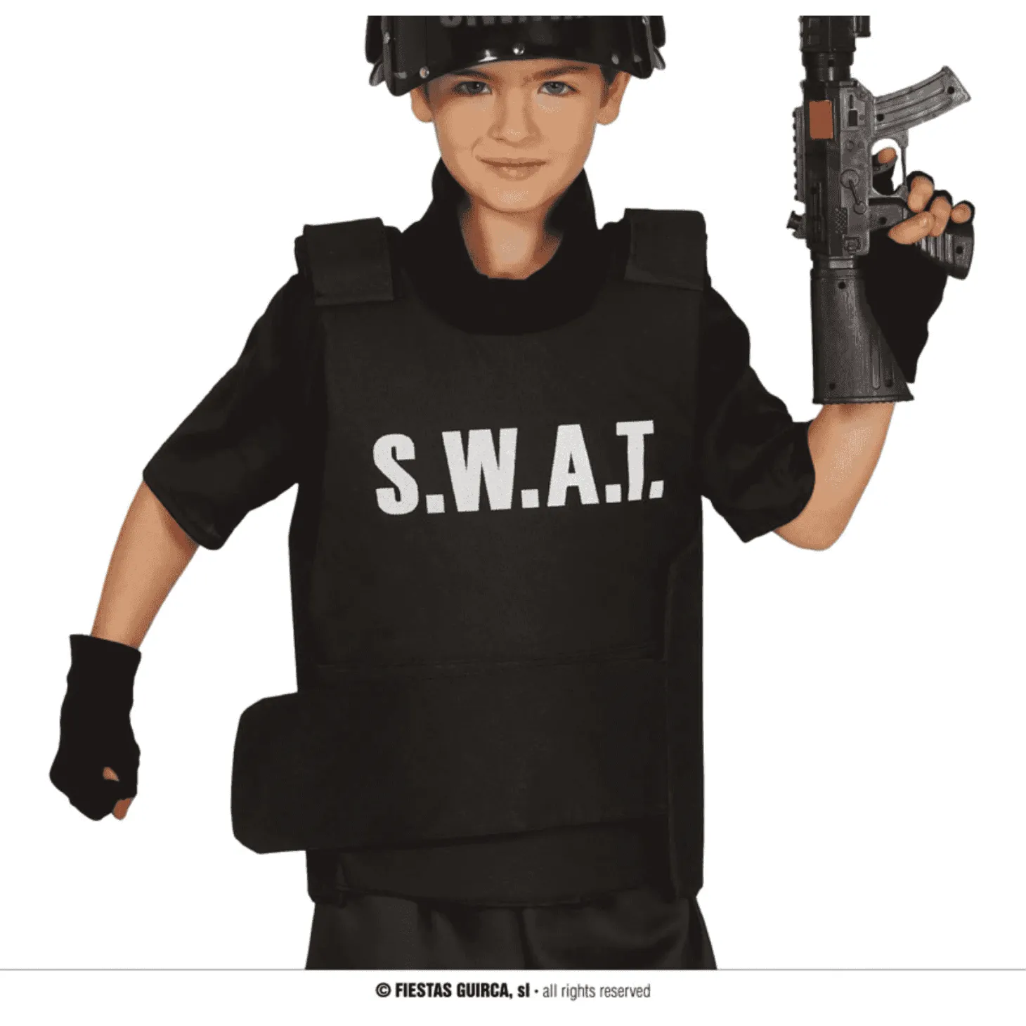 Chaleco SWAT Infantil Accesorio de Disfraz