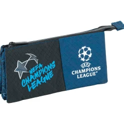 CHAMPIONS STARS Portatodo 3 Bolsillos: Organización y Estilo para el Colegio