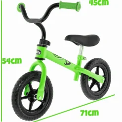 Chicco Bicicleta Verde First Bike Green Rocket