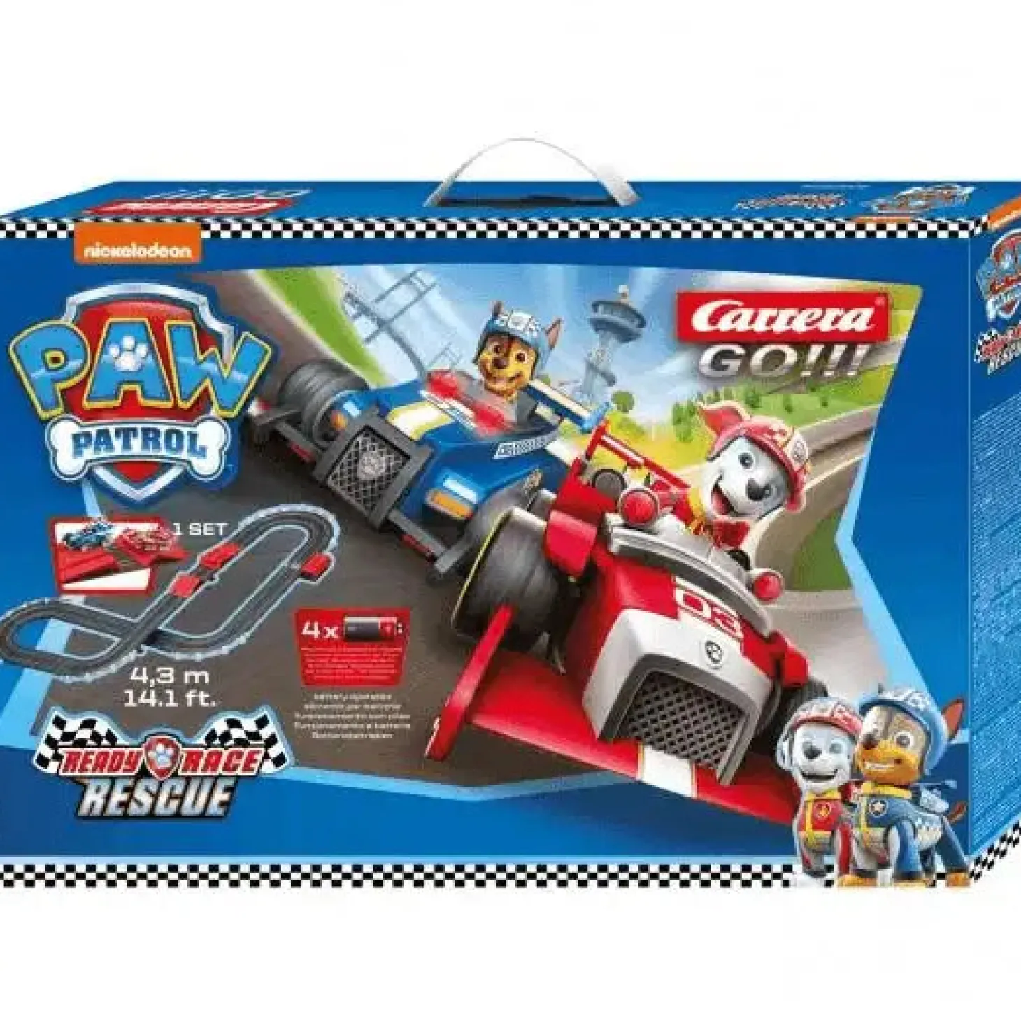 Circuito de Coches Paw Patrol – Ready, Race & Rescue