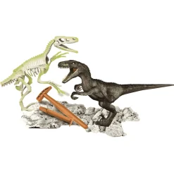 Clementoni Arqueojugando Velociraptor fosforescente