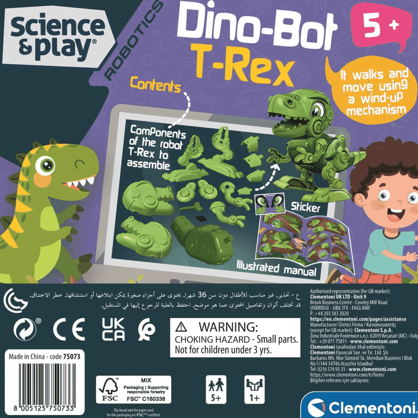 Clementoni Dino Bot T-rex