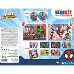 Clementoni Edukit 4 en 1 Spidey