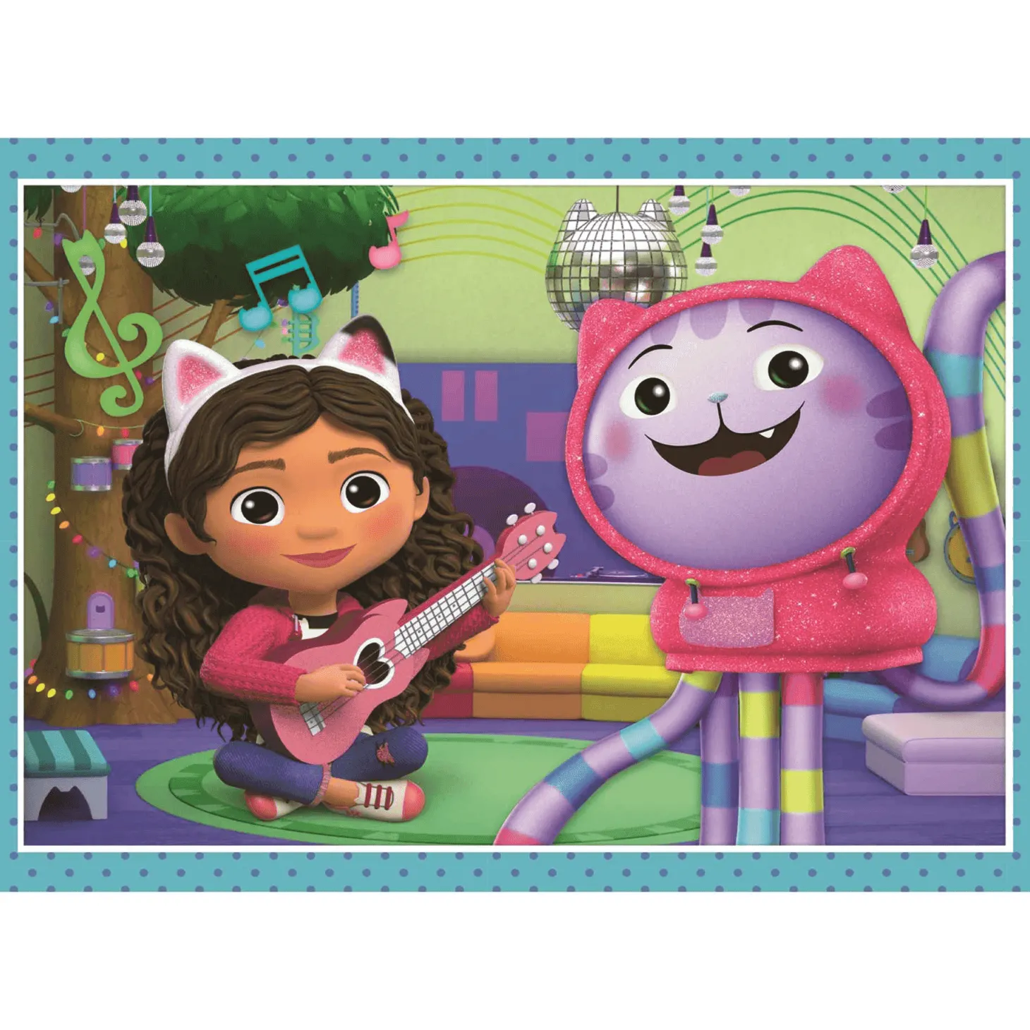 Clementoni Puzzle 4 En 1 Casa De Muñecas De Gabby