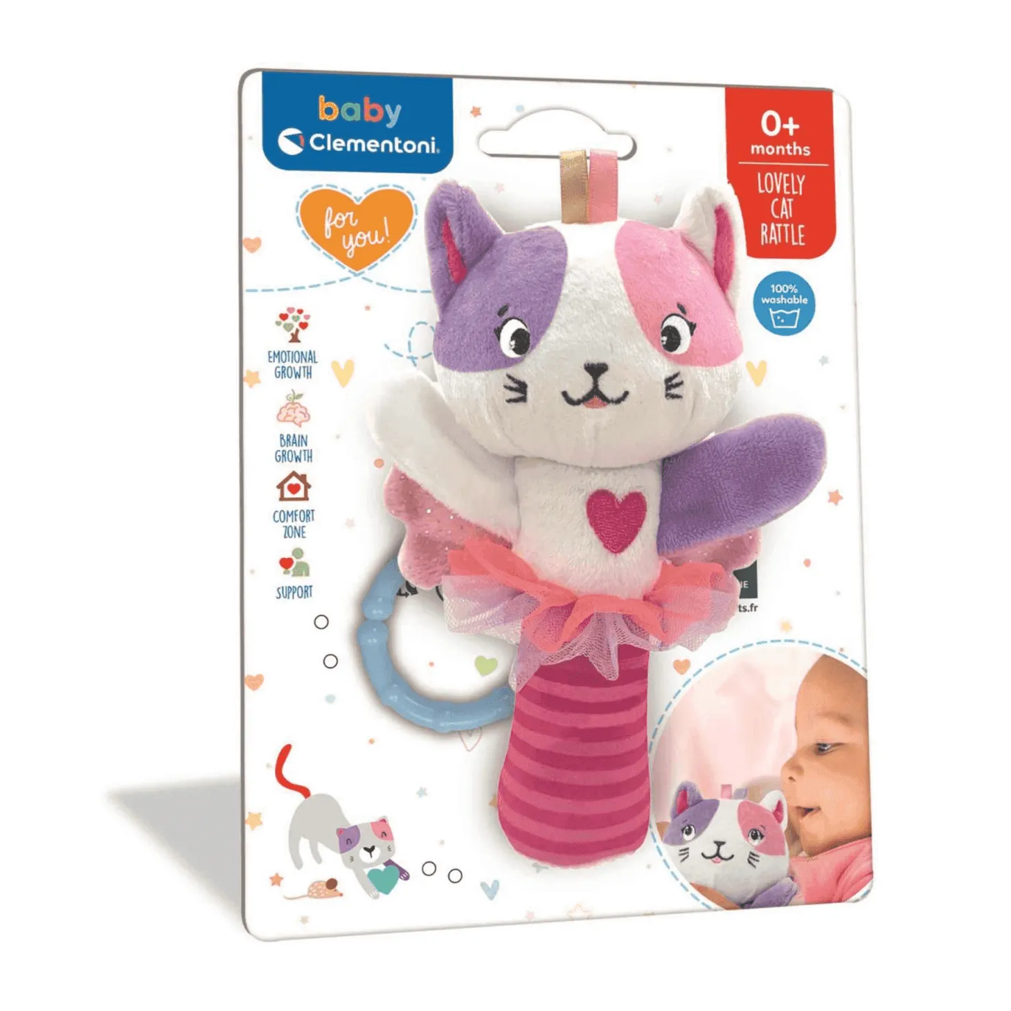 Clementoni Sonajero Dulce Gatita