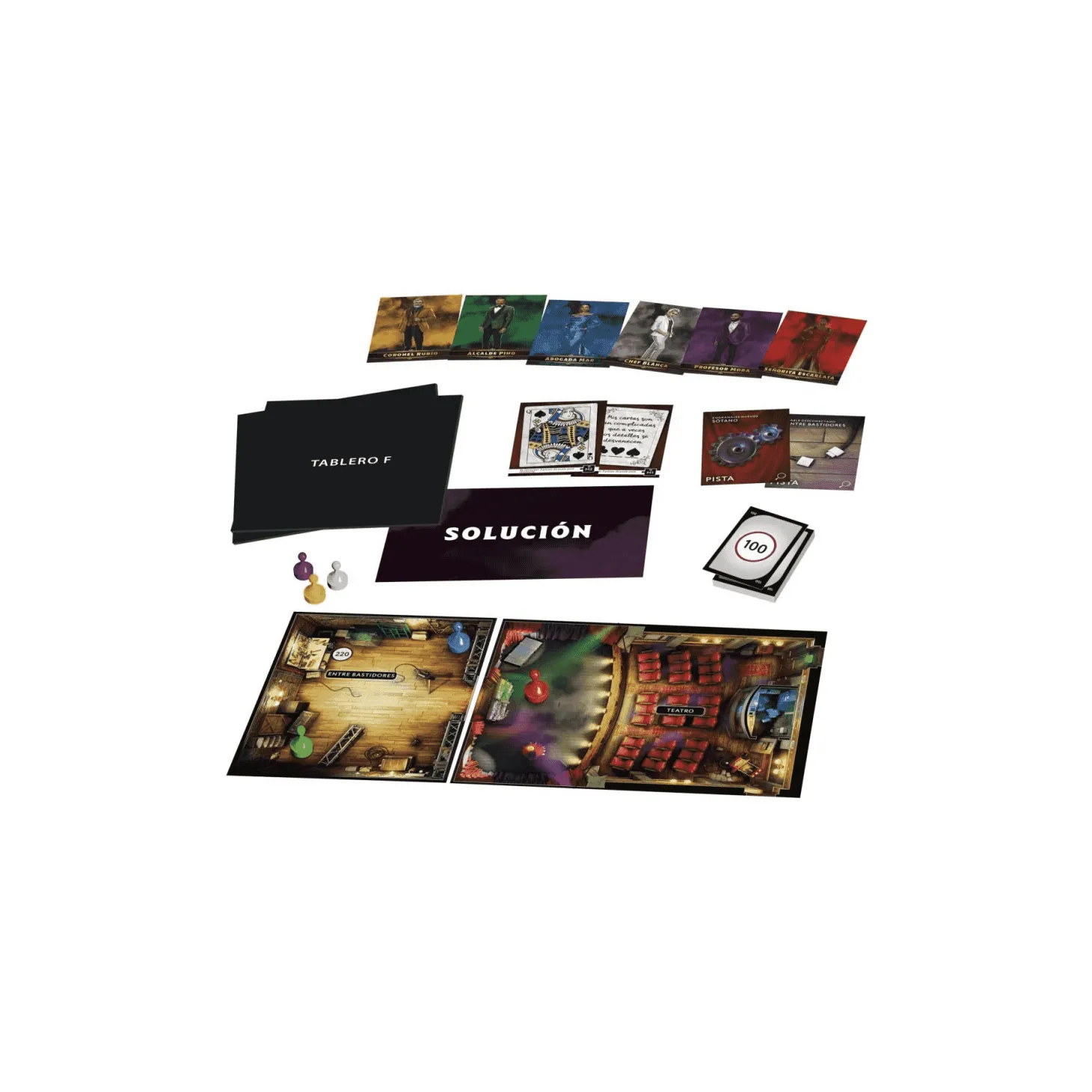 Cluedo Escape El Club del Ilusionista Juego de mesa