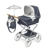 Coche de Muñecas Reborn Vintage Plegable con Sombrilla