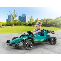 Coche Eléctrico F1 Verde 12V 7AH para Niños