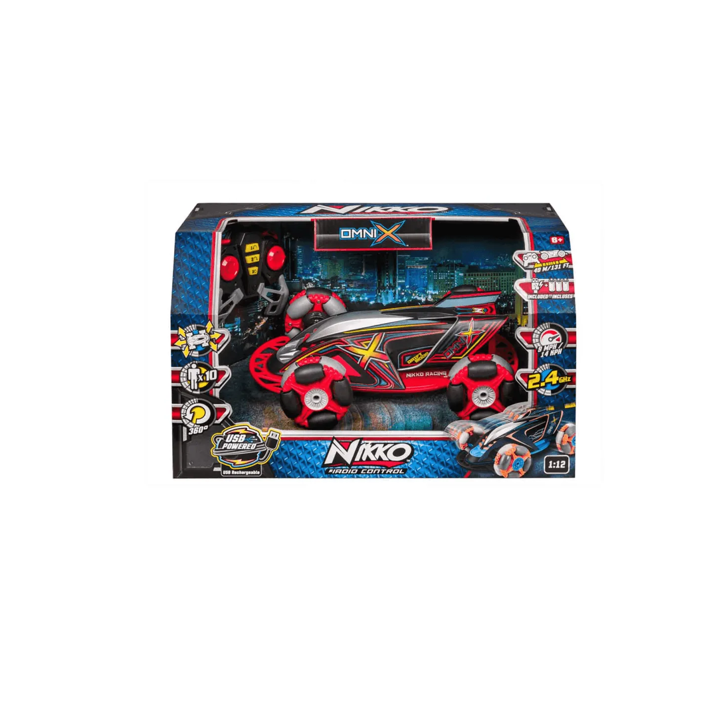 Coche Radio Control Omni- X Rojo