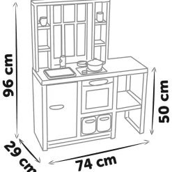Cocina Loft Rosa Interactiva Smoby