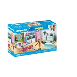 Cocina Playmobil My Life con Isla y Accesorios