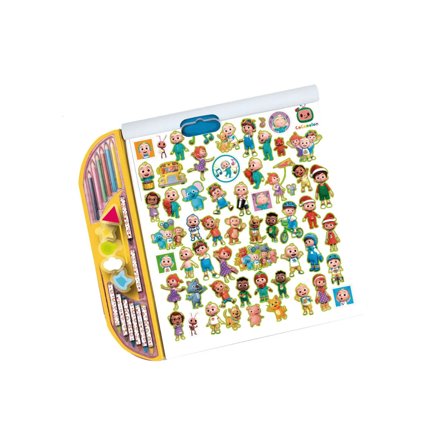 Cocomelon Libro de colorear Giga Block 5 en 1