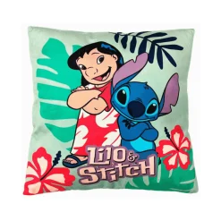 Cojín Lilo & Stitch 40x40 cm - Tacto Suave y Estilo Disney