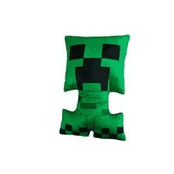 Cojín Minecraft Creeper 3D Terciopelo 35 cm
