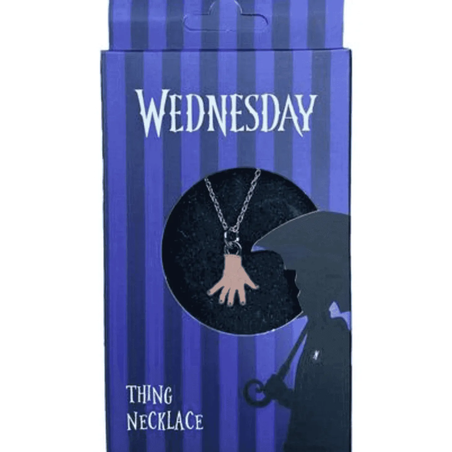 Collar Mano-Cosa Miércoles Addams - Diseño Exclusivo