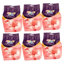 Conjunto 6 pañales