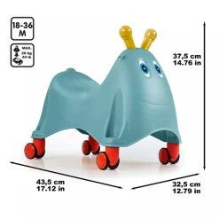 Correpasillos Runy Azul – Oruguita divertida de Feber