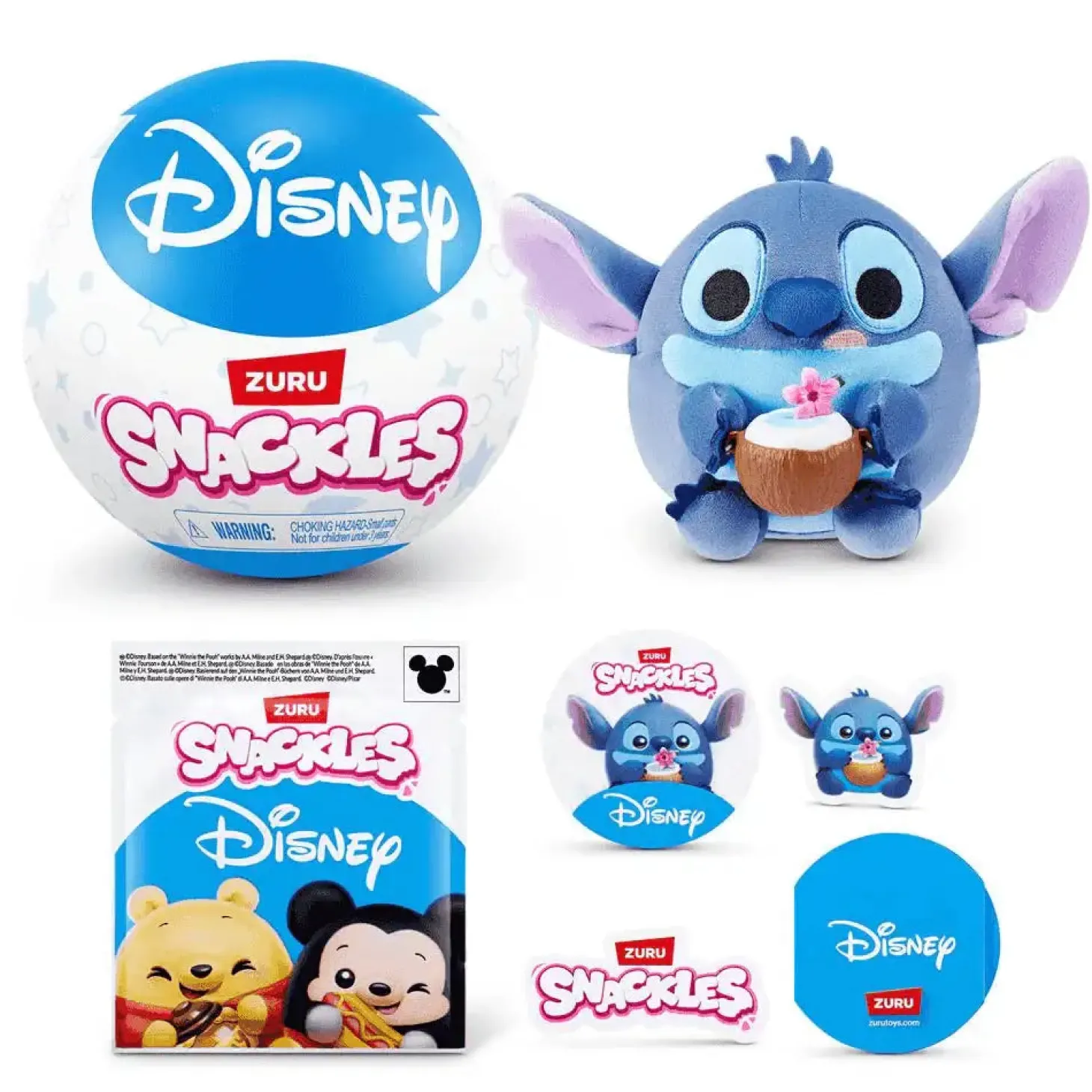 Cápsula Sorpresa Disney Snackles 13 cm