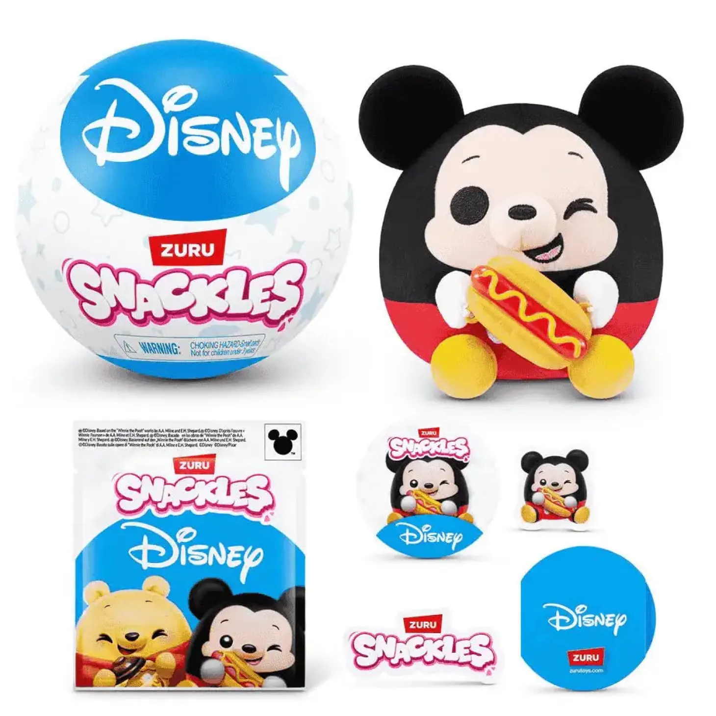 Cápsula Sorpresa Disney Snackles 13 cm