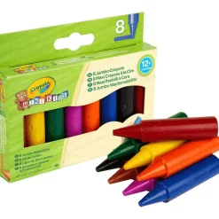 Crayola 8 Ceras Jumbo Lavables Mini Kids
