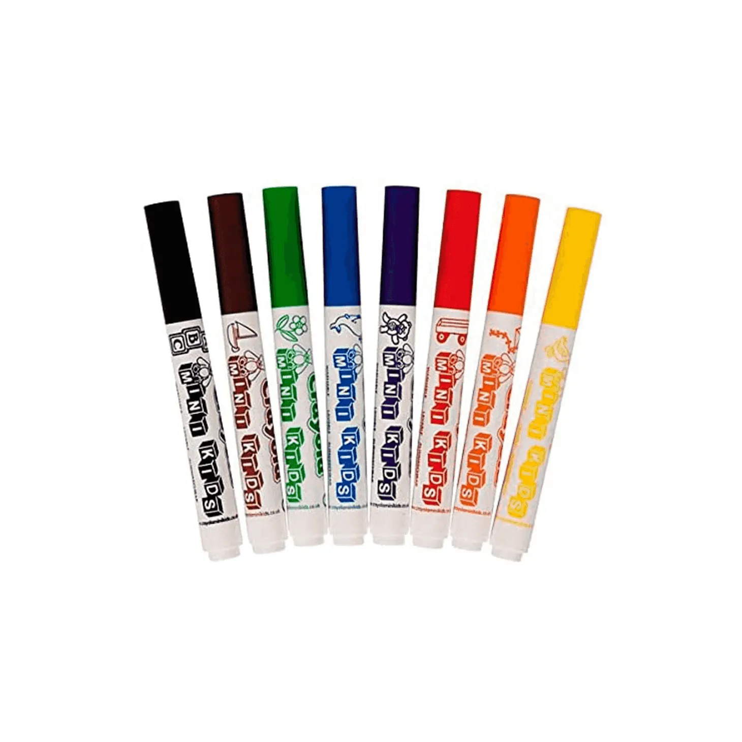 Crayola 8 Rotuladores Lavables Mini Kids