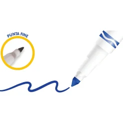 Crayola 24 Rotuladores Súper Maxi Punta FinaLavables