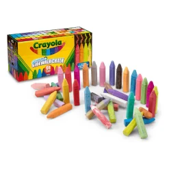 Crayola 64 Tizas de Suelo Lavables