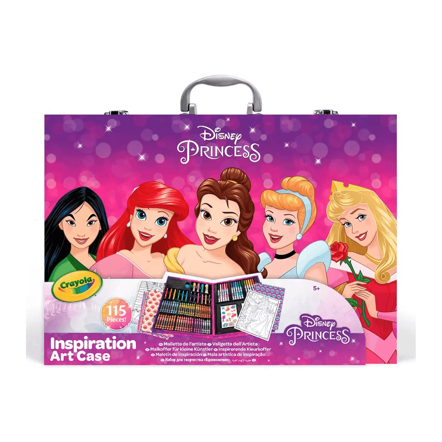 Crayola Maletín del Artista de Princesas Disney