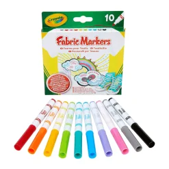 Crayola Set 10 Rotuladores para Tela